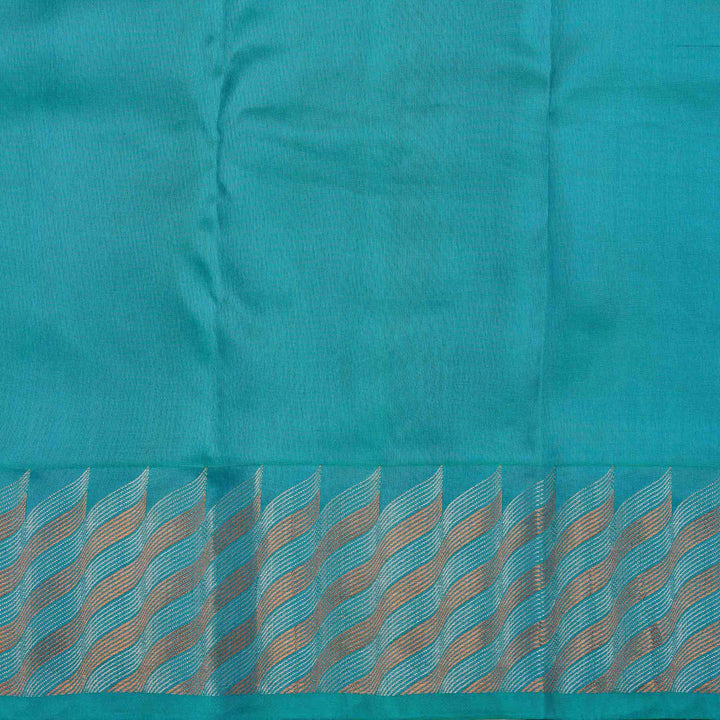 Kuberan Peach Pure Silk Saree