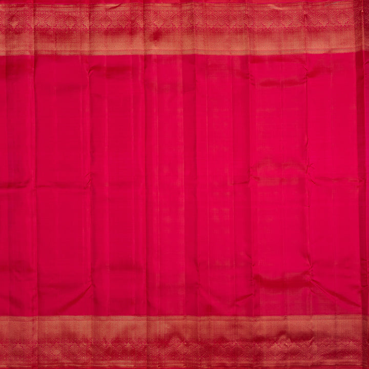 Kuberan Pink Pure Silk Saree