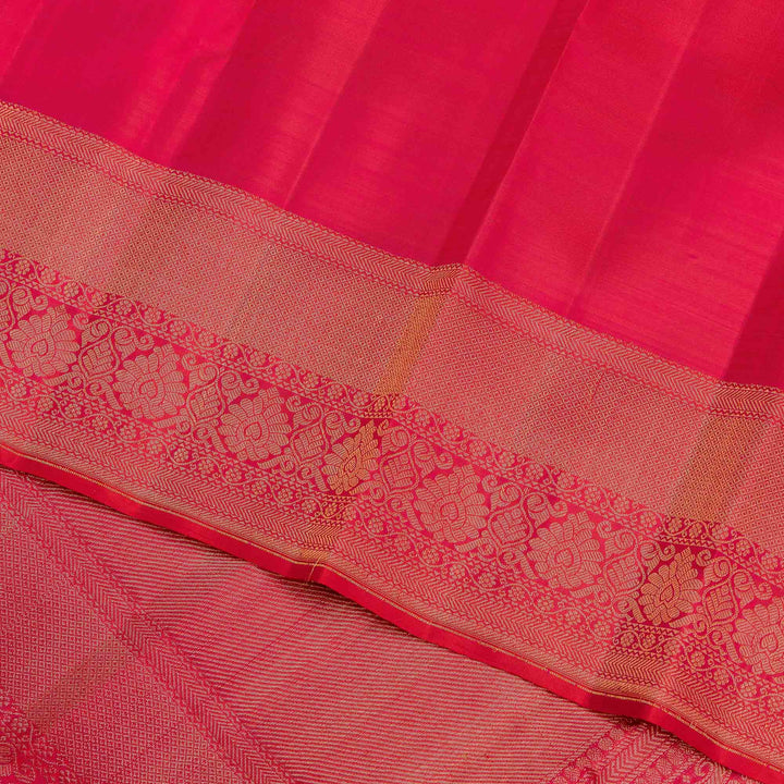 Kuberan Pink Pure Silk Saree
