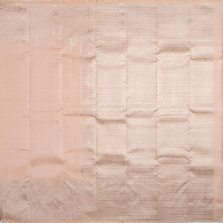 Kuberan Cream Pure Silk Saree