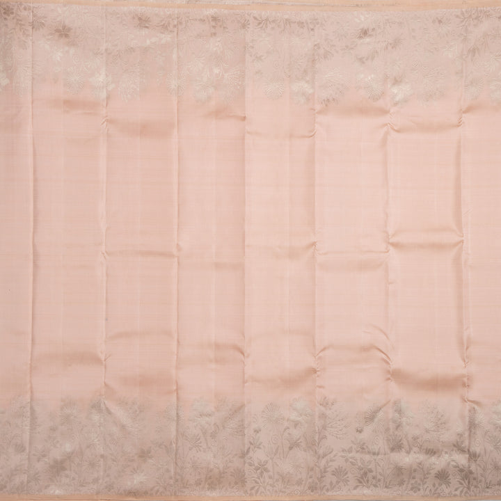 Kuberan Cream Pure Silk Saree