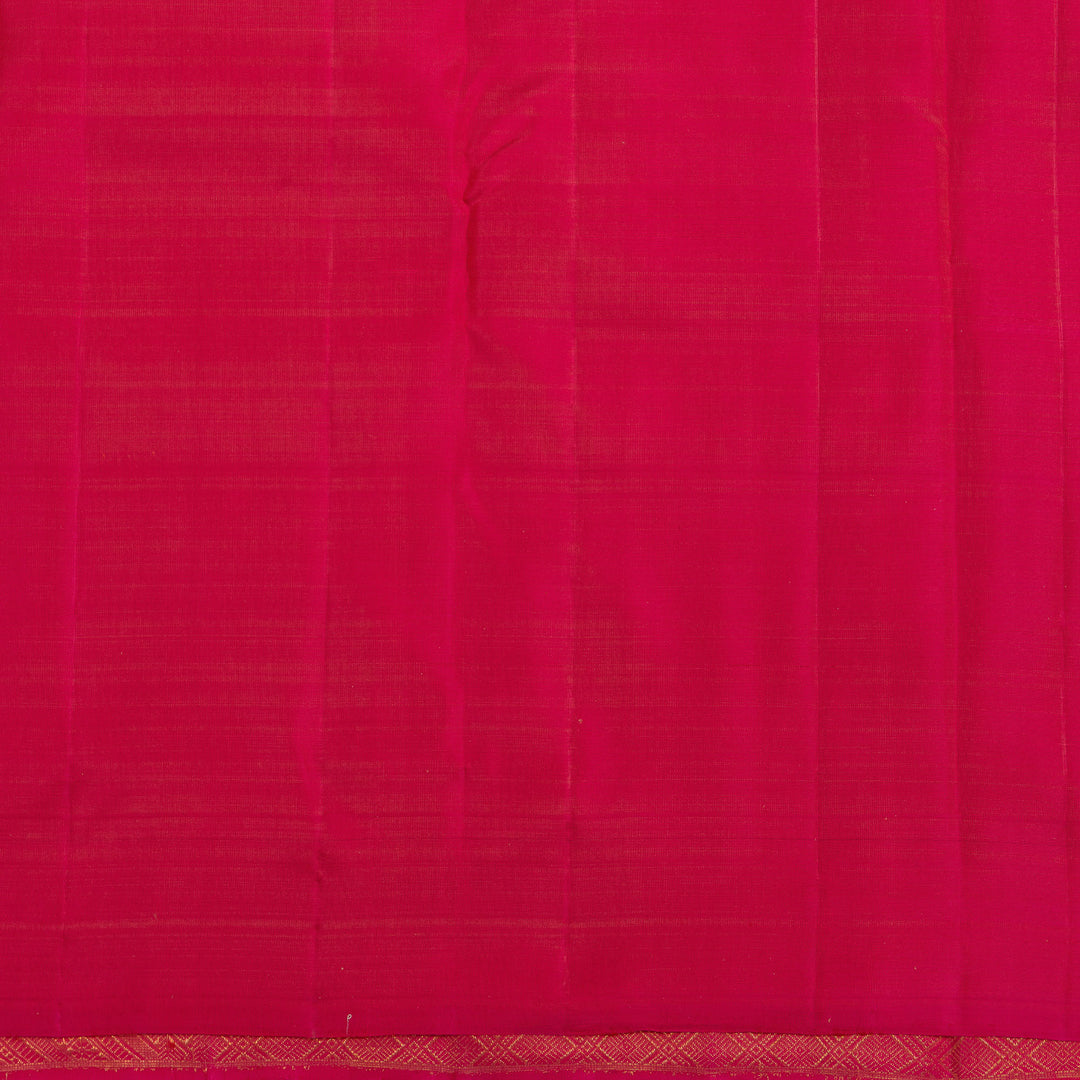 Kuberan Pink Pure Silk Saree