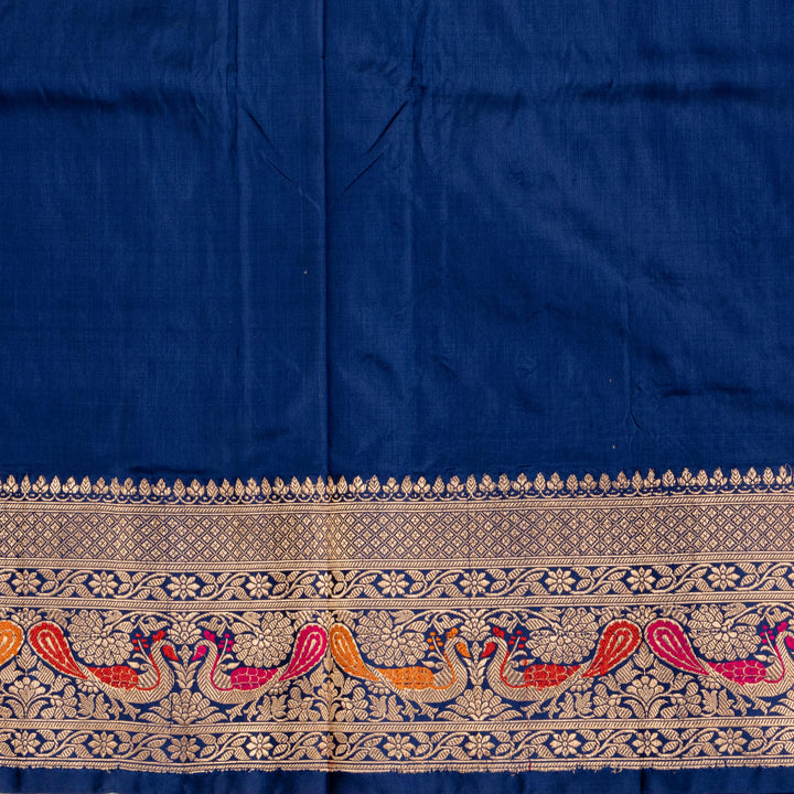 Kuberan Violet Banarasi Silk Saree