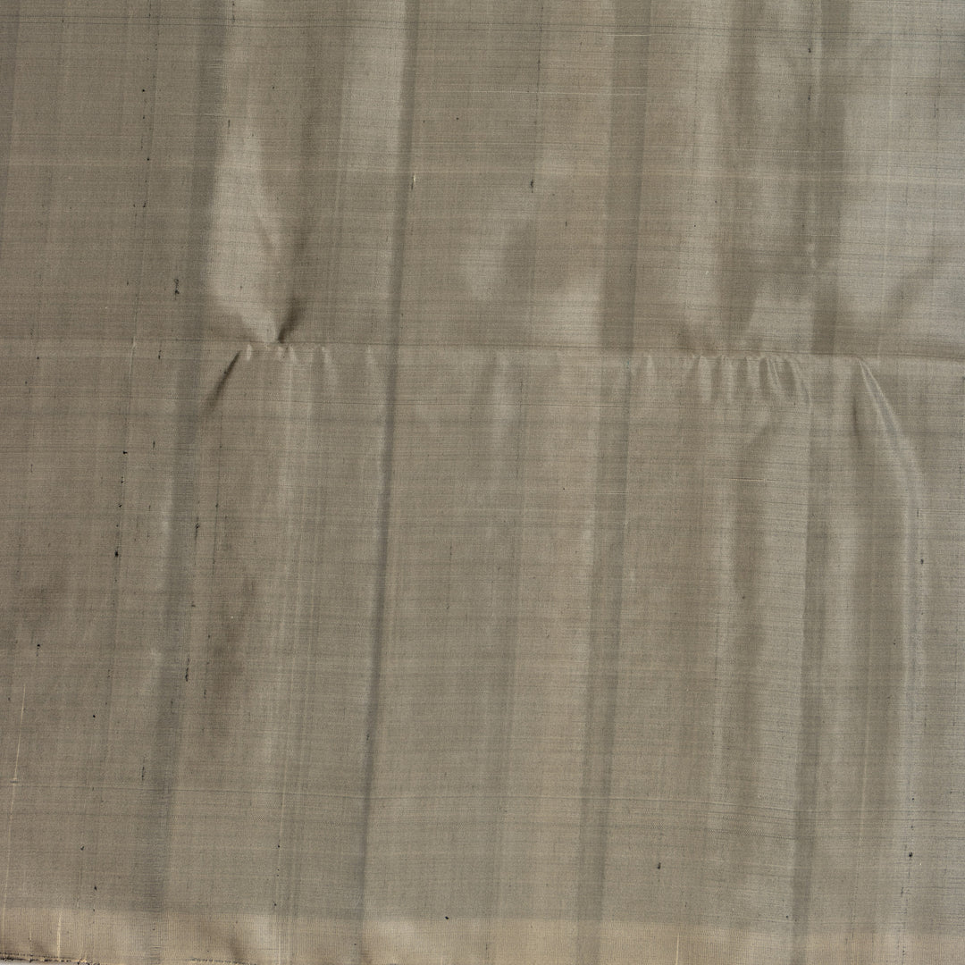 Kuberan Peacock Blue Pure Soft Silk Saree