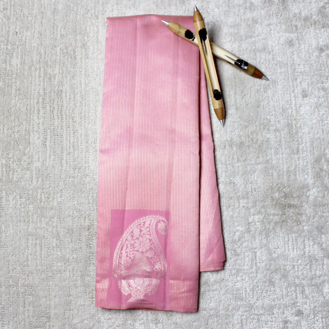 Kuberan Pink Semi Silk Saree