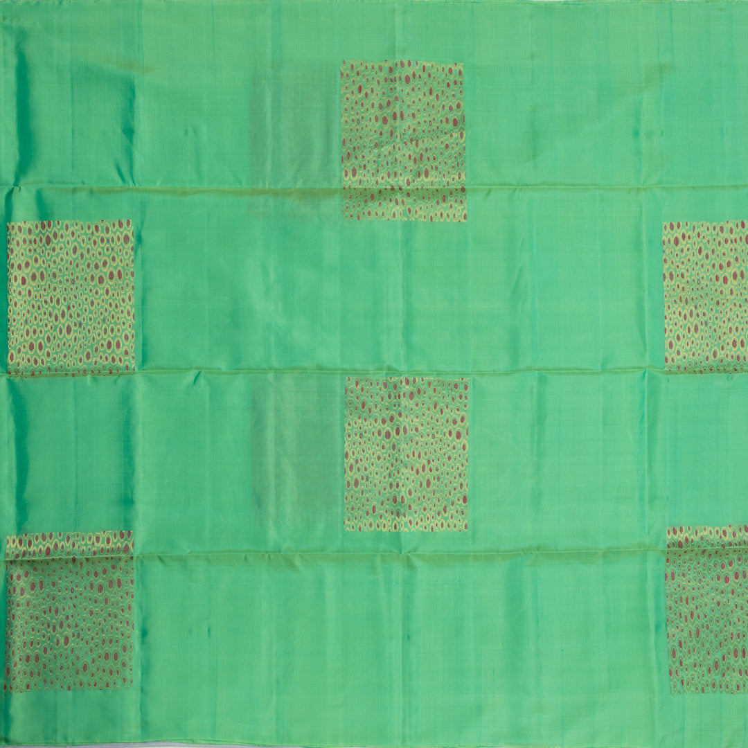 Kuberan Green Pure Soft Silk Saree