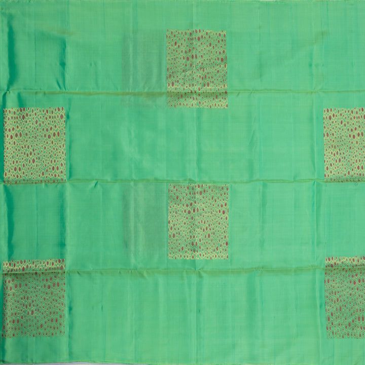 Kuberan Green Pure Soft Silk Saree