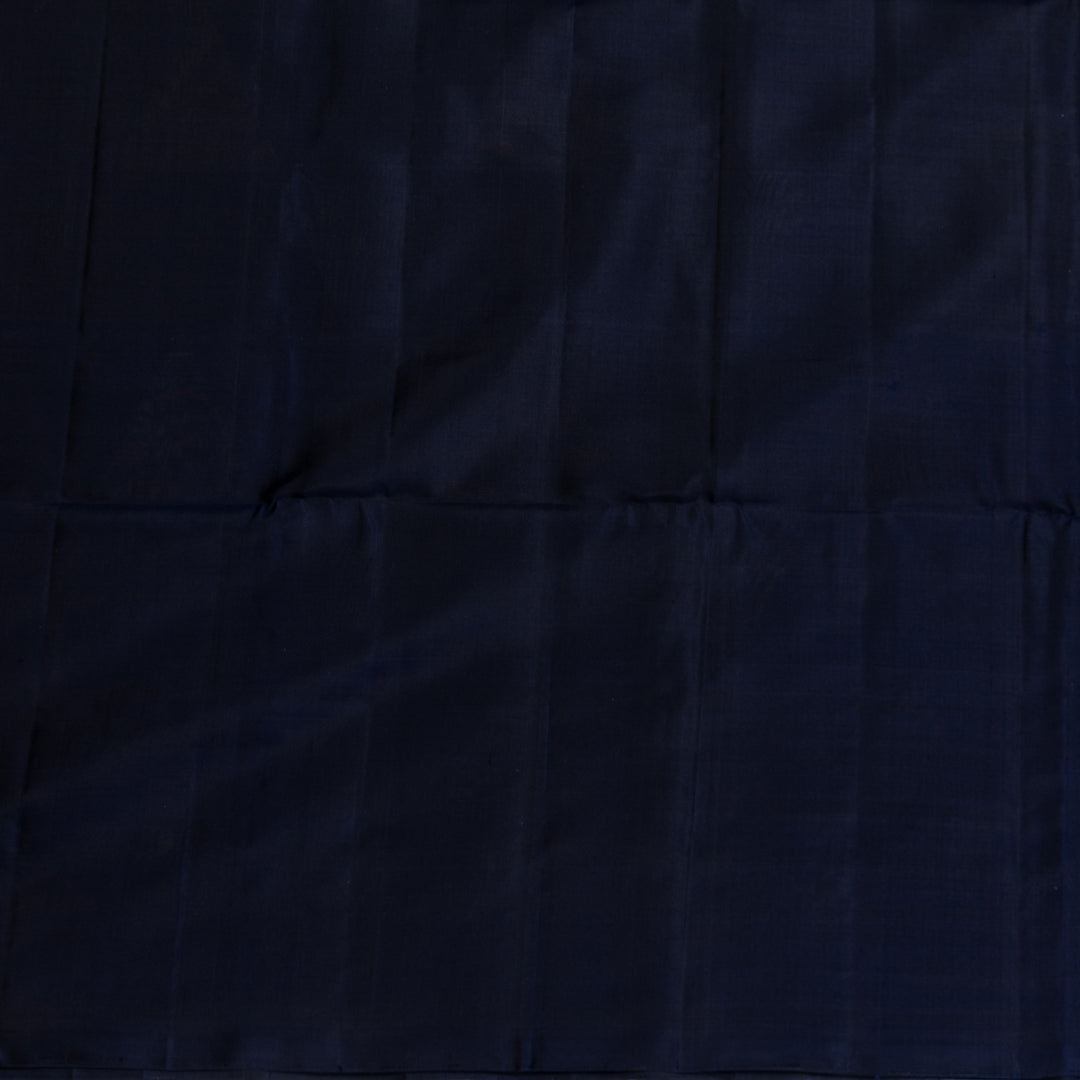 Kuberan Green With Blue Pure Soft Silk Saree