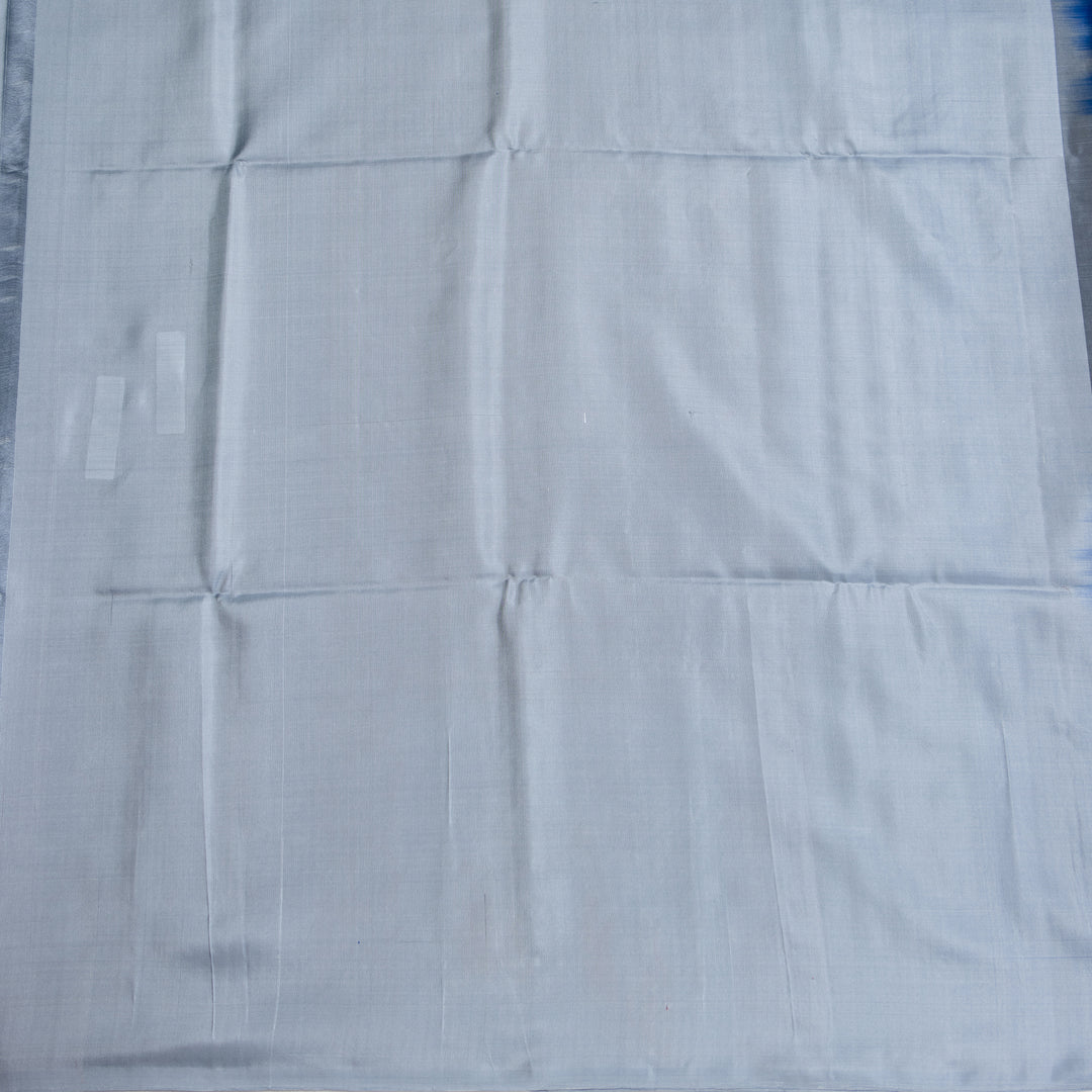 Kuberan Royal Blue Pure Soft Silk Saree