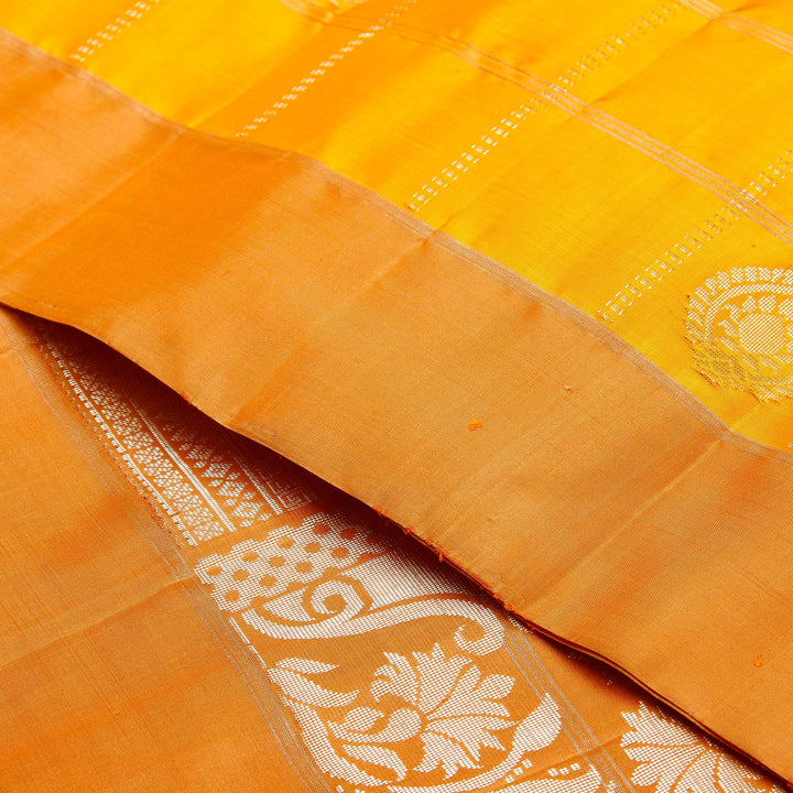 Kuberan Yellow Soft Silk Saree