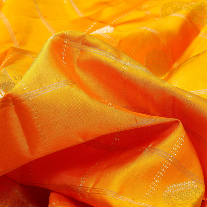 Kuberan Yellow Soft Silk Saree
