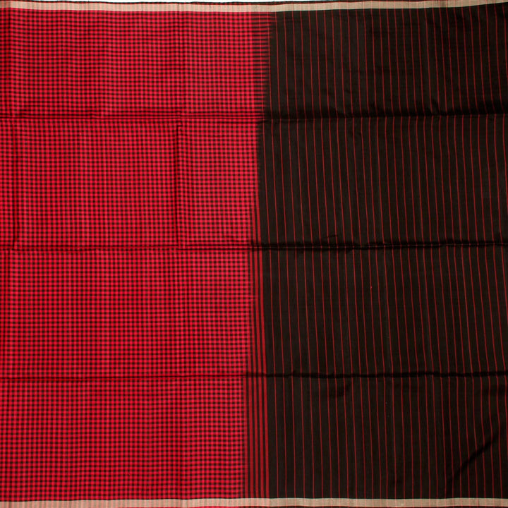 Kuberan Red Soft Silk Saree