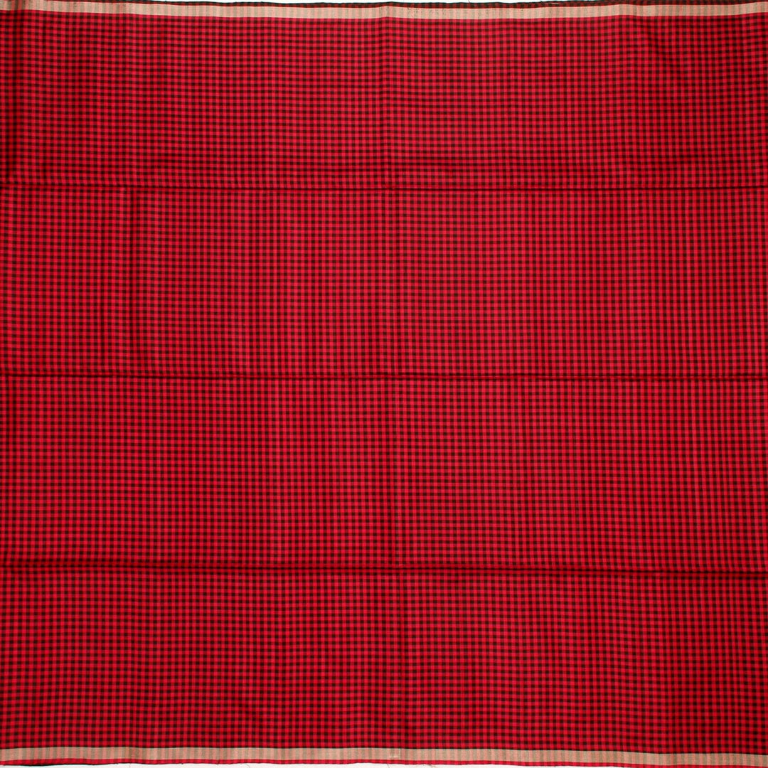 Kuberan Red Soft Silk Saree