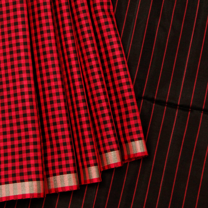 Kuberan Red Soft Silk Saree