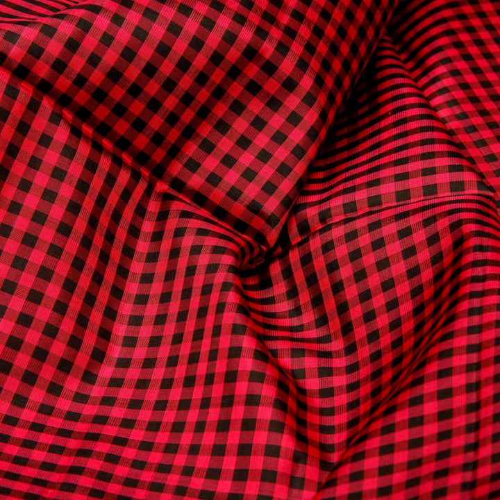 Kuberan Red Soft Silk Saree