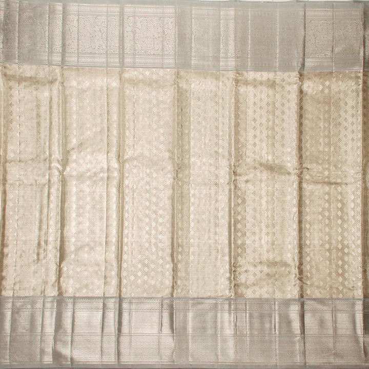 Kuberan Silver Kanchivaram Silk Saree
