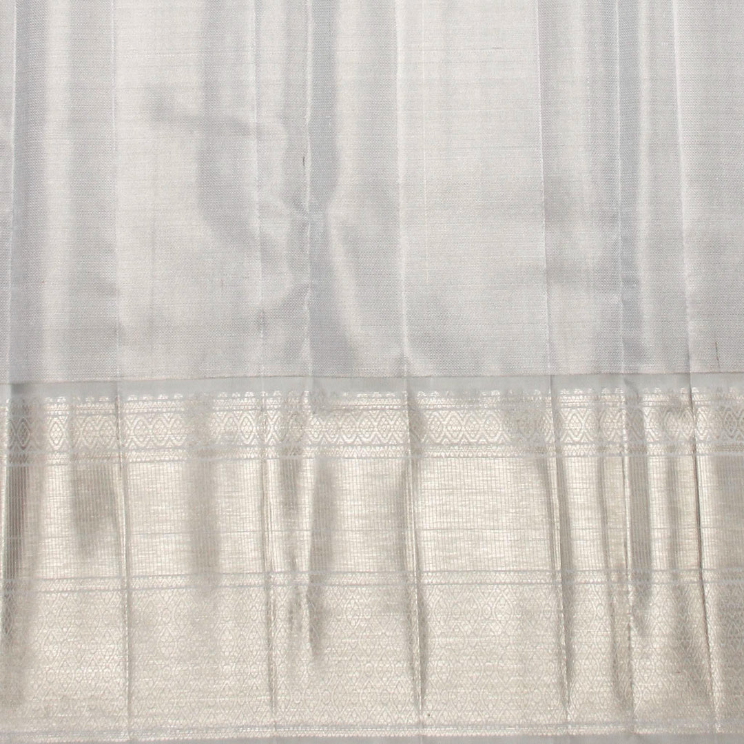Kuberan Silver Kanchivaram Silk Saree