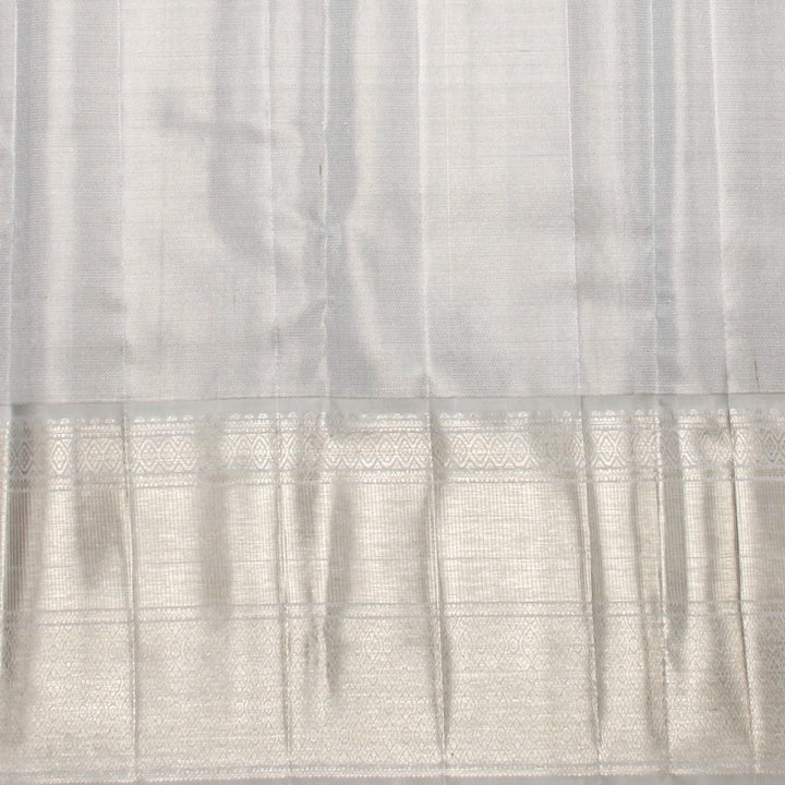 Kuberan Silver Kanchivaram Silk Saree