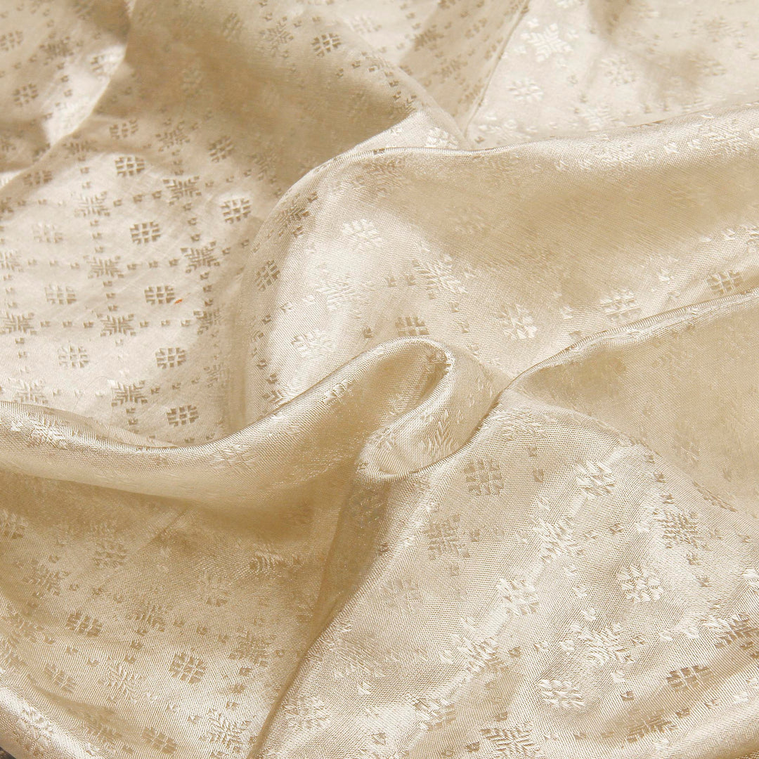 Kuberan Silver Kanchivaram Silk Saree