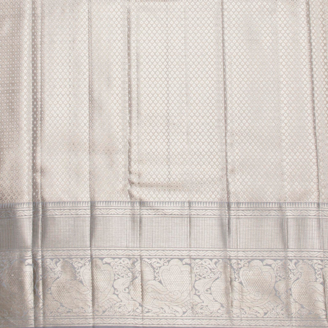 Kuberan Silver Kanchivaram Silk Saree