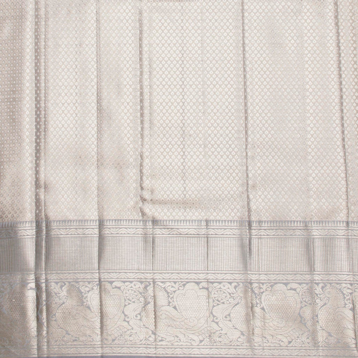 Kuberan Silver Kanchivaram Silk Saree