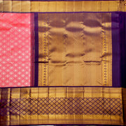 Kuberan Pink Purple  Kanchivaram Silk Saree