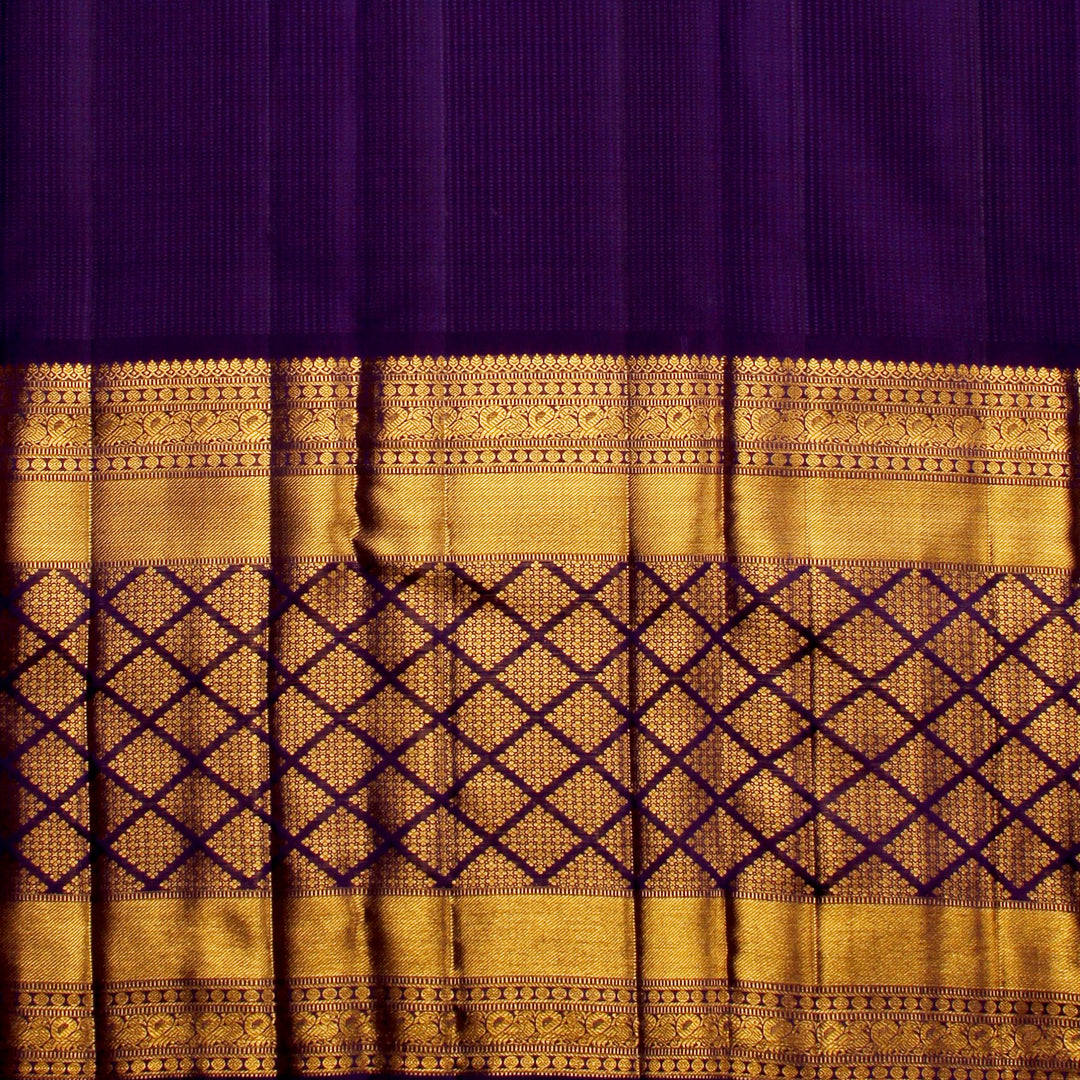 Kuberan Pink Purple  Kanchivaram Silk Saree