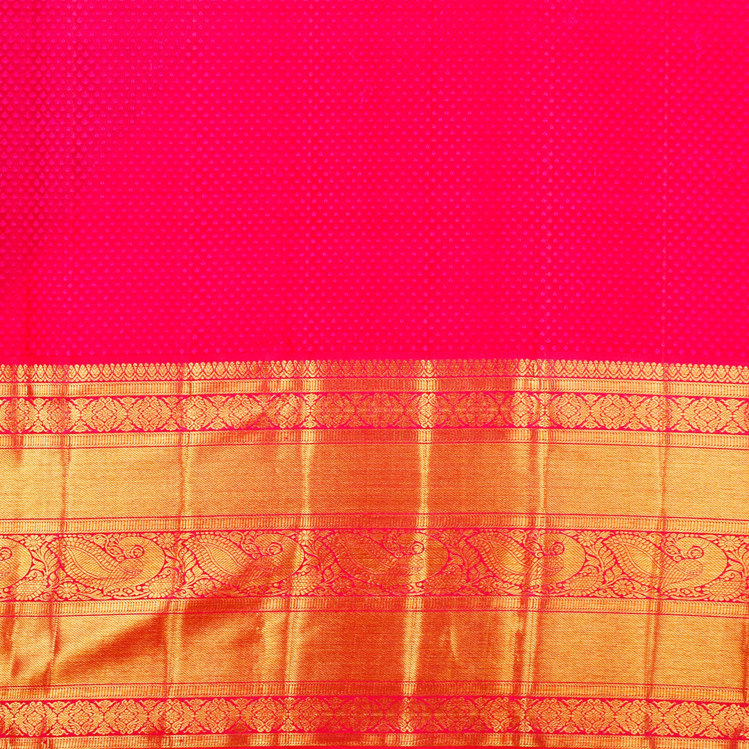 Kuberan Sky Blue Kanchivaram Silk Saree