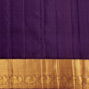 Kuberan Yellow Purple Kanchivaram Silk Saree