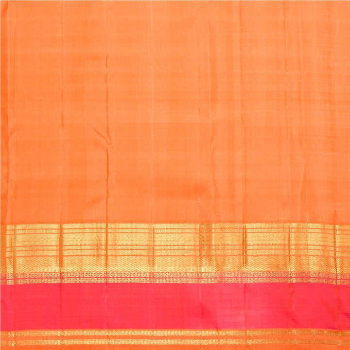 Kuberan Honey Pink Kanchivaram Silk Saree