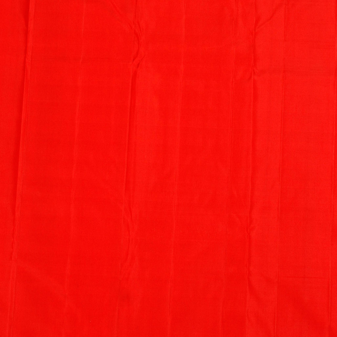 Kuberan Grey Red Kanchivaram Silk Saree