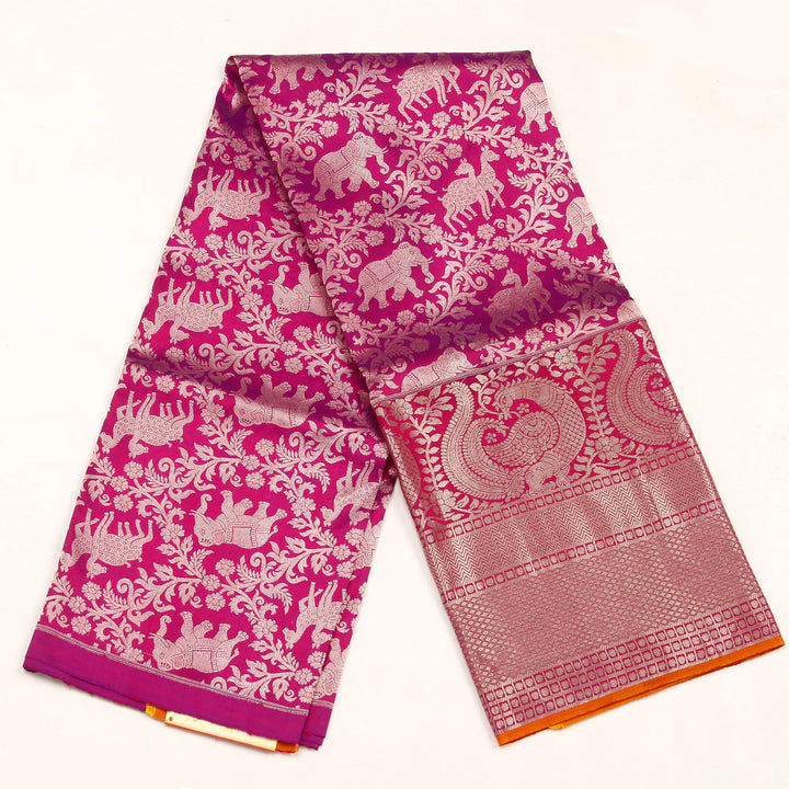 Kuberan Purple Pavada