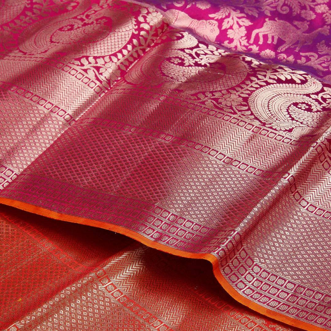 Kuberan Purple Pavada