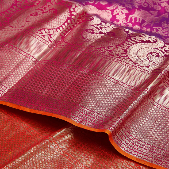 Kuberan Purple Pavada