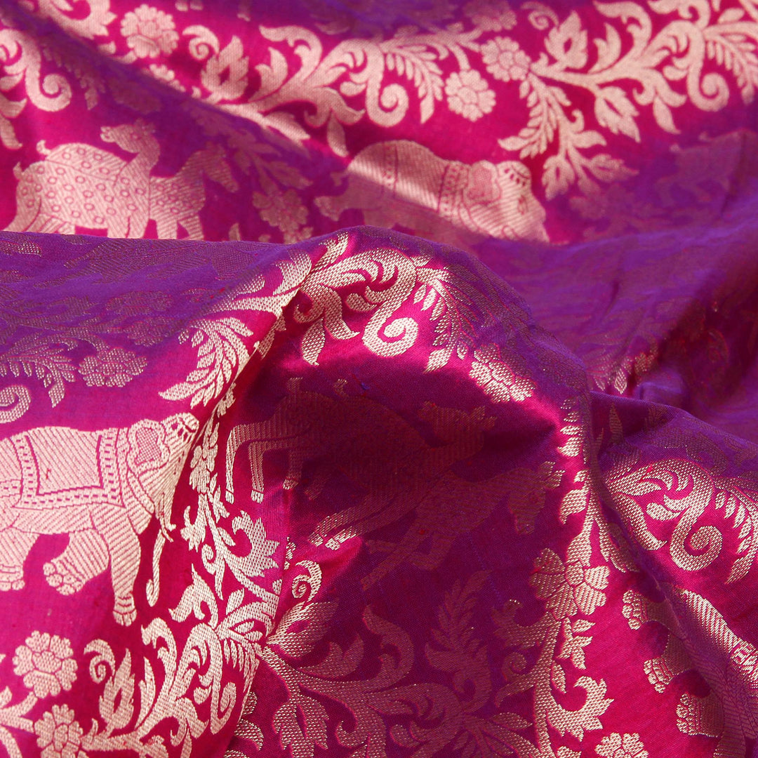 Kuberan Purple Pavada