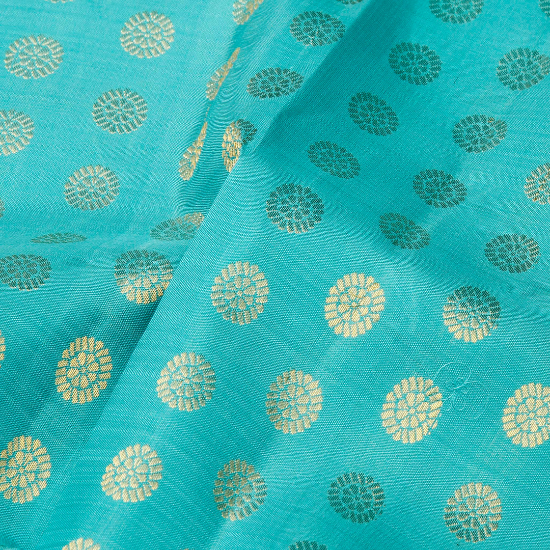 Kuberan Blue Kanchivaram Silk Saree