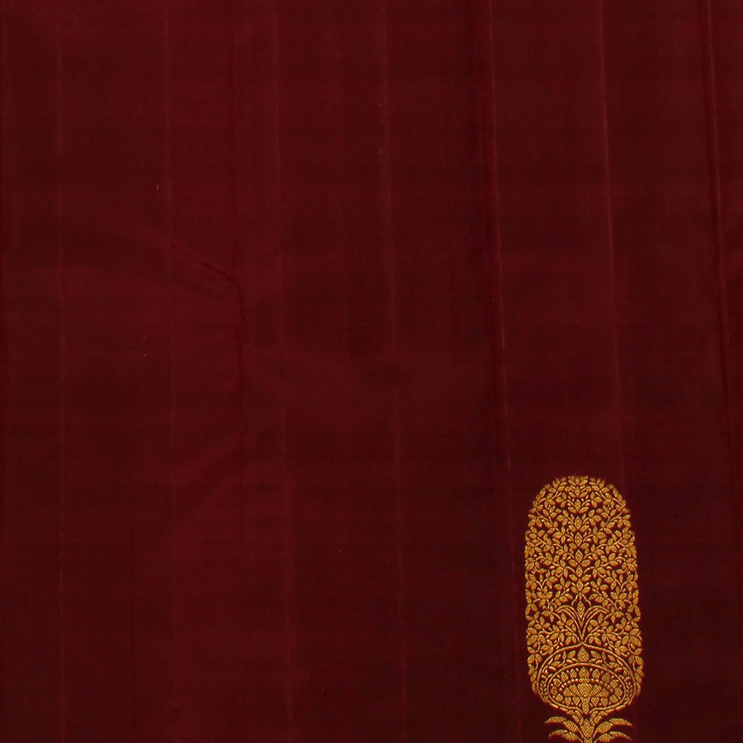 Kuberan Brown Bean Kanchivaram Silk Saree