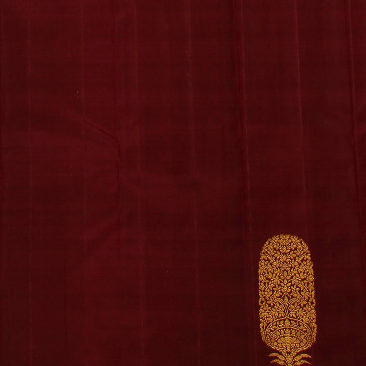 Kuberan Brown Bean Kanchivaram Silk Saree