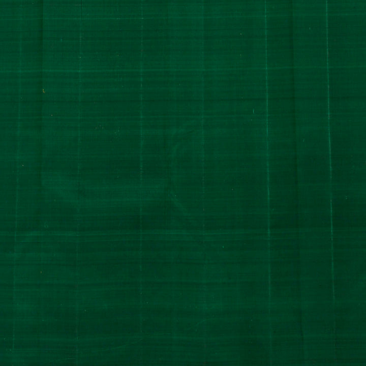 Kuberan Bottle Green Kanchivaram Silk Saree