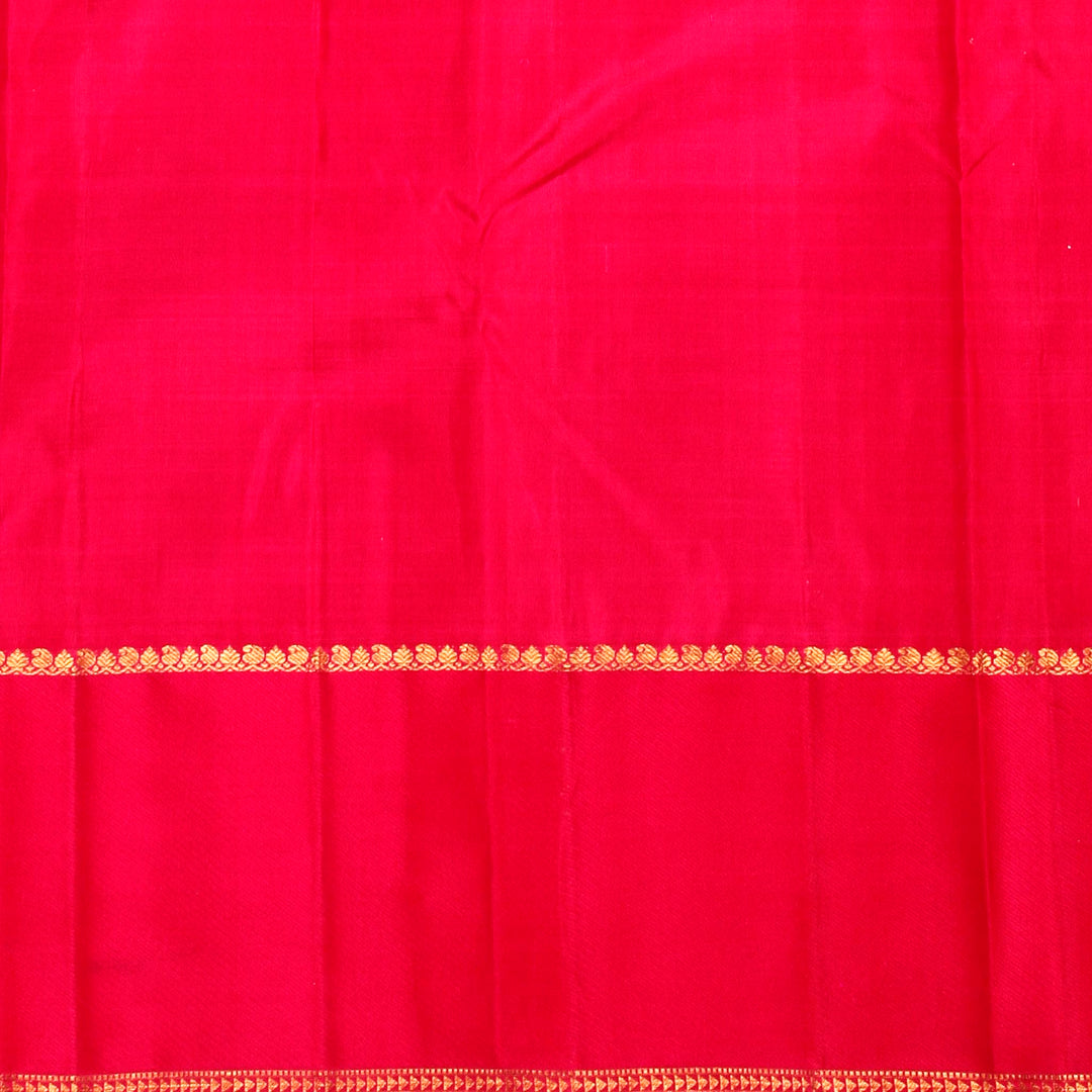 Kuberan Mint Pink Kanchivaram Silk Saree