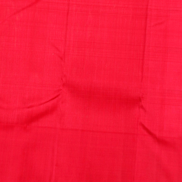 Kuberan White Pink Kanchivaram Silk Saree