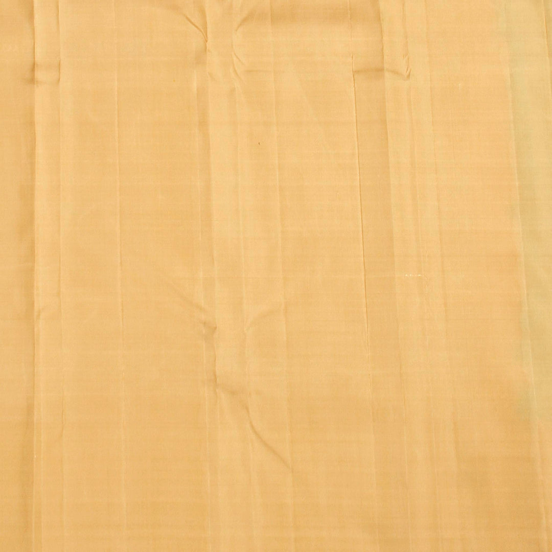 Kuberan Blue Beige Kanchivaram Silk Saree