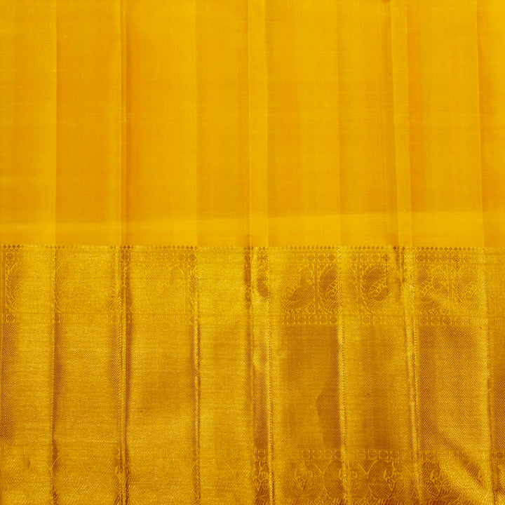 Kuberan Red Silk Pavada