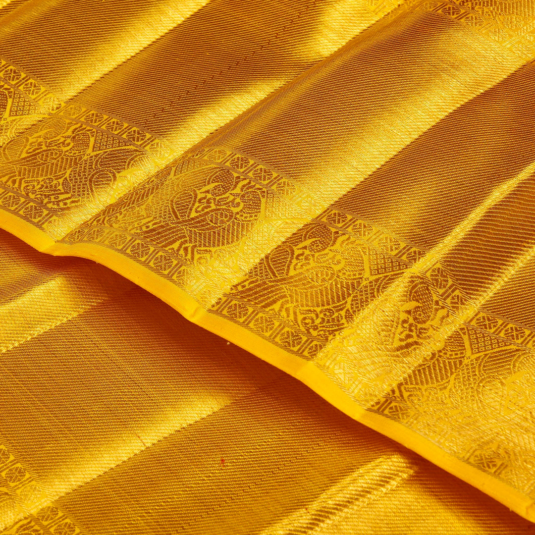 Kuberan Red Silk Pavada