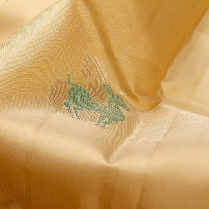 Kuberan Cream Kanchipuram Silk Saree