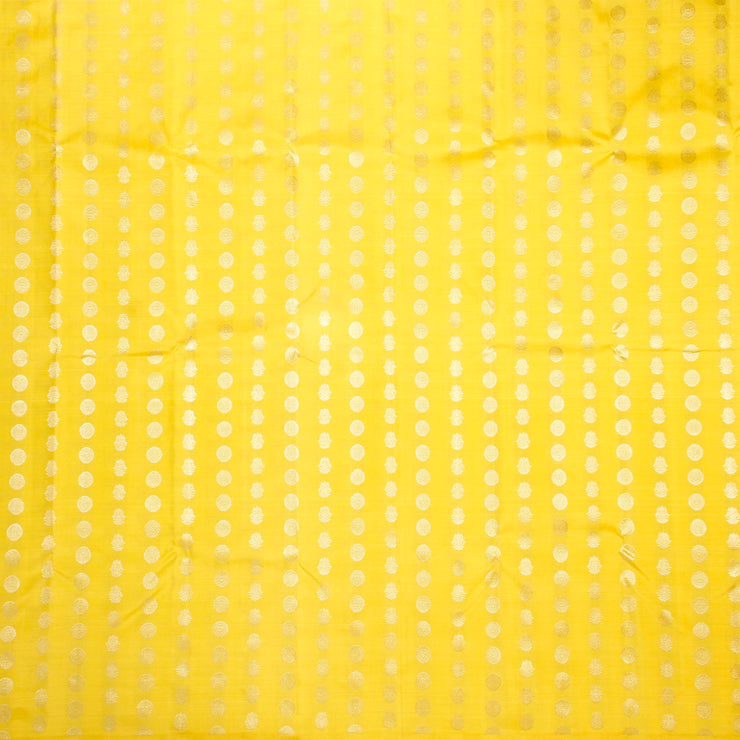 Kuberan Yellow Kanchipuram Silk Saree