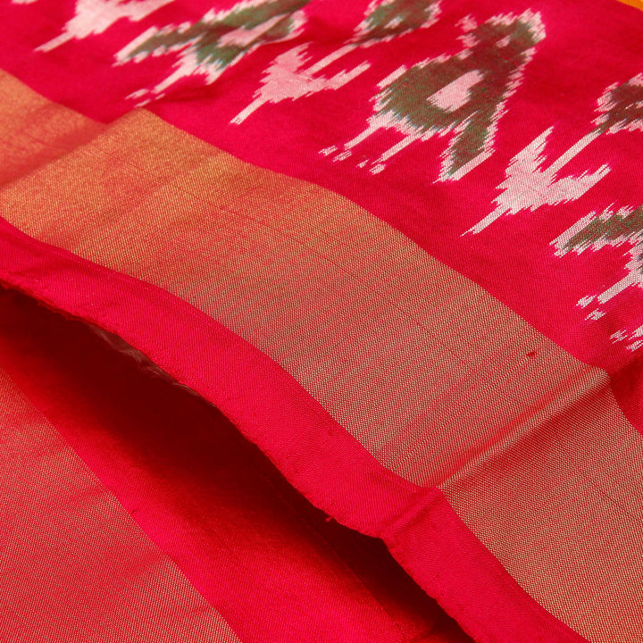 Kuberan Yellow Red Pavada