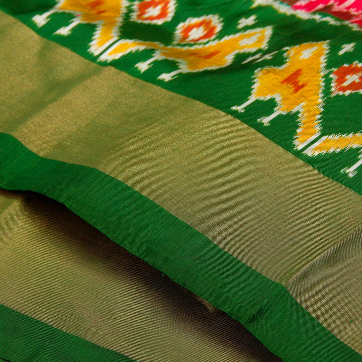 Kuberan Red Green Pavada