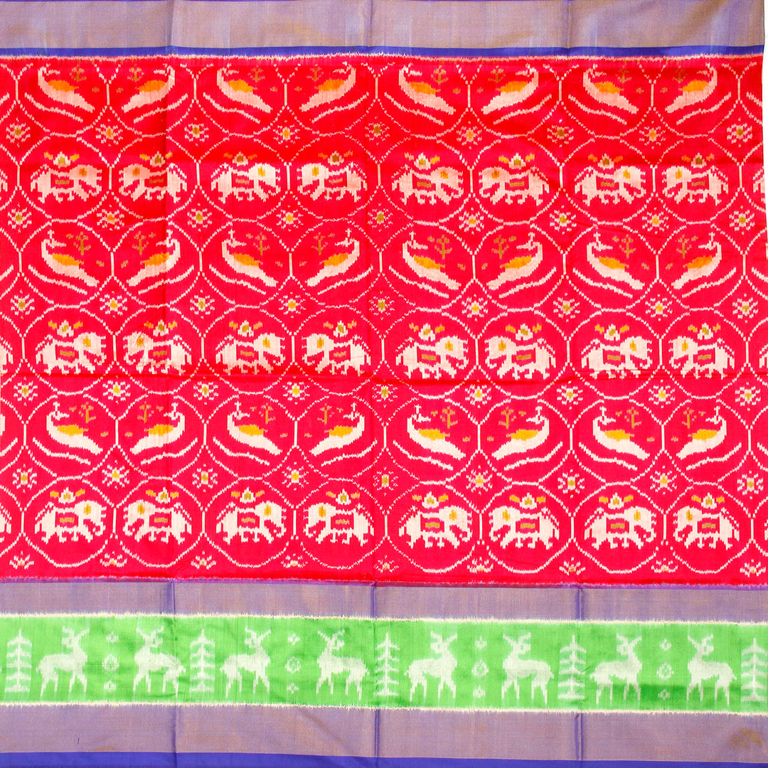 Kuberan Red Pavada