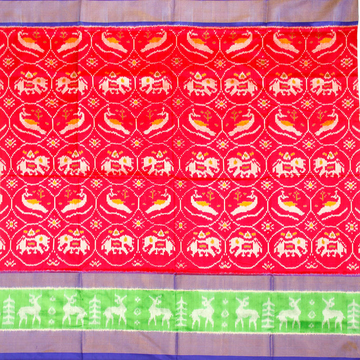Kuberan Red Pavada